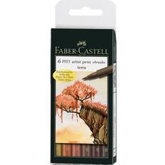 Brush Pens Faber-Castell Pitt Artist Pen Basic 6-pack