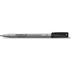 Schwarz Textilstifte Staedtler Lumocolor Non Permanent Pen Black 316 0.6mm