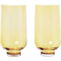 Med fod Tumblerglas Blomus Flow Tumblerglas 40cl 2stk