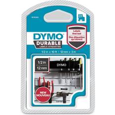 Máquinas de Etiquetar y Cintas Adhesivas Dymo Durable Lable White on Black