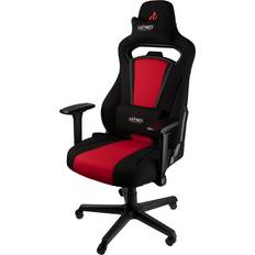 Chaises de jeu on sale Nitro Concepts Fauteuil E250 (Noir/Rouge)