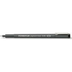 Noir Feutres fins Staedtler Fineliner Pigment Liner Black 308 0.05mm