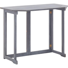 Gray Outdoor Bar Tables vidaXL 46326 Outdoor Bar Table