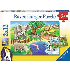 Puzzles Ravensburger Animals in the Zoo 24 Pieces