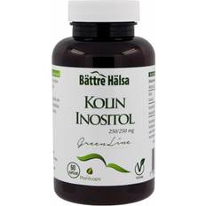 Kolin kosttillskott Bättre hälsa Kolin Inositol 60 st