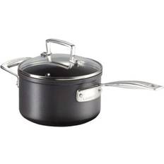 Le Creuset Kasseroller Le Creuset Black Toughened Non-Stick med låg 16cm