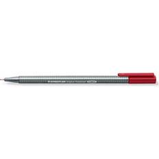 Røde Fineliners Staedtler Triplus Fineliner Red 0.3mm