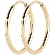 22 carati Orecchini Maria Black Senorita 25 Hoops - Goldplated Silver