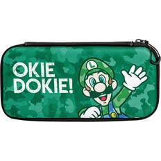 Luigi switch PDP Nintendo Switch Slim Travel Case - Luigi Camo Edition