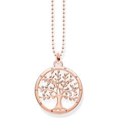 Thomas Sabo Tree of Love Necklace - Rose Gold