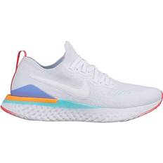 Nike Epic React Flyknit 2 White Hyper Jade Ember Glow Women's