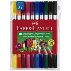 Faber-Castell Double Ended Felt Tip Pen 10-pack