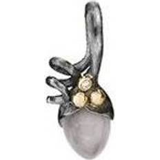 Lotus lynggaard Ole Lynggaard Lotus Pendant - Silver/Gold/Moonstone/Diamond