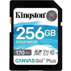 256 GB - SDXC Schede di Memoria & Chiavette USB Kingston Canvas Go! Plus SDXC Class 10 UHS-I U3 V30 170/90MB/s 256GB