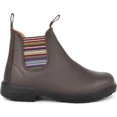 31½ Stiefel Blundstone Kid's Chelsea Boots - Brown Striped