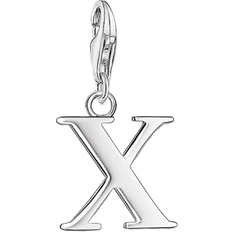 Thomas Sabo Charm Club Letter X Charm Pendant - Silver