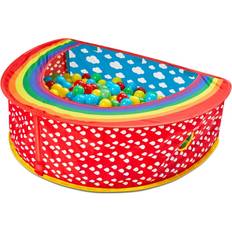 2 in 1 Pop Up Ball Pit Rainbow