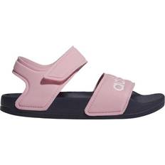 adidas Kid's Adilette Sandal - True Pink/Cloud White/Trace Blue