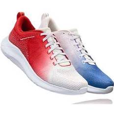 Hoka 39 ⅓ - Dam - Vita Skor Hoka Hupana 2 EG - Chinese Red/Olympian Blue/White