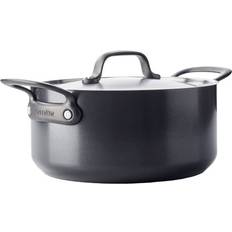 Aluminium Other Pots GreenPan Craft Non-Stick with lid 4.9 L 24 cm