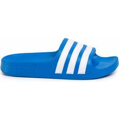 Adidas Tossut Adidas Adilette Aqua Slides Kids - True Blue/Cloud White