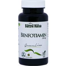 Benfotiamin Bättre hälsa Benfotiamine 150mg 60pcs 60 st