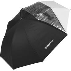 Umbrella Shallow White/Translucent 85cm