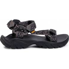 45 ½ - Velcrobånd Vandresandaler Teva Terra Fi 5 Universal M - Wavy Trail Black