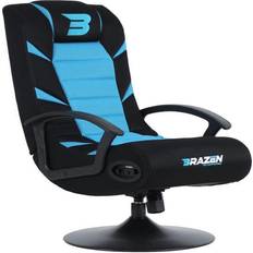 Brazen Gamingchairs Pride 2.1 Bluetooth Surround Sound Gaming Chair - Black/Blue