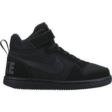 Kinderenschoenen Nike Court Borough Mid PS - Black/Black