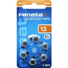 Renata 13 Hearing Aid 6-pack