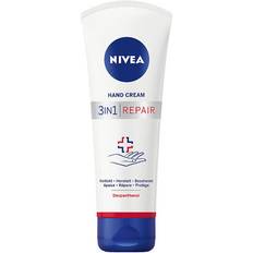 Kiinteyttävä Käsivoiteet Nivea 3in1 Repair Care Hand Cream