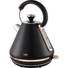 Tower Electric Kettles - Stainless Steel Tower Cavaletto Black