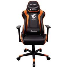 390.0 mm Sillas de juego Gigabyte Silla Gaming Agc300 V2 Aorus Negro Naranja