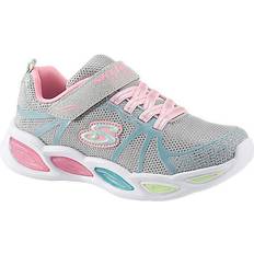 Skechers S Lights Shimmer Beans Sporty Glow - Gray/Mint