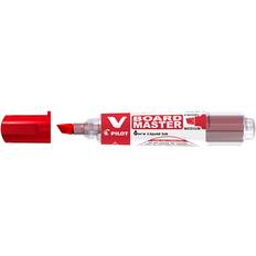 Pilot Tussit Pilot V-Board Master Begreen Red 6mm Chisel Tip Marker Pen