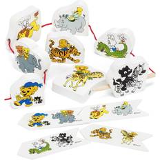Micki Bamse String Puzzle Animals