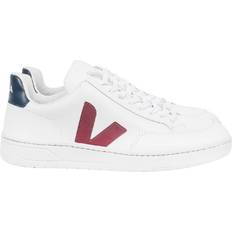 Veja V-12 Leather Sneakers - White Marsala Nautico