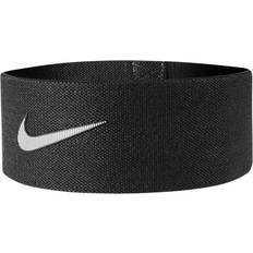 Polyester Weerstandbanden Nike Resistance Loop White/Black, Unisex, Apparatuur, Trainingsapparatuur, Training, Zwart, L