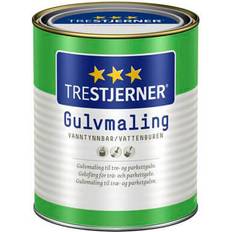 Jotun Golvfärger - Inomhusfärger Målarfärg Jotun Trestjerner Golvfärger Vit 0.68L