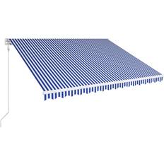 Blu Tendalini da Giardino vidaXL Tenda Da Sole Retrattile Automatica 400x300 cm Blue 400x300cm