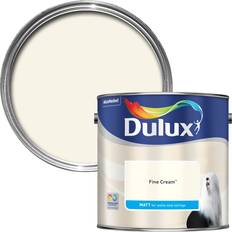 Dulux Off-white Paint Dulux Matt Ceiling Paint, Wall Paint Fine Cream 2.5L