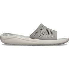 Crocs LiteRide Slide - Smoke/Pearl White