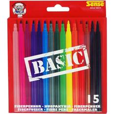 Sense Pennor Sense Fiber Pens Basic 15-pack