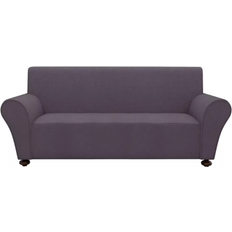 Grau Sofaüberzüge vidaXL 131084 3-Seater Sofaüberzug Grau (210x130cm)