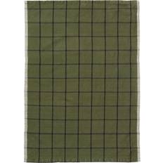 Linen Kitchen Towels Ferm Living Hale Kitchen Towel Green (70x50cm)