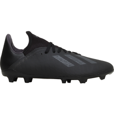 adidas Junior X 19.3 FG - Core Black/Utility Black/Silver Met