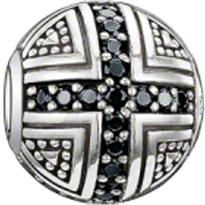 Thomas Sabo Karma Hero Bead Charm - Silver/Black