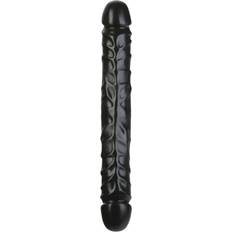 Doc Johnson Classic Doppeldildo schwarz 30 x 4 cm