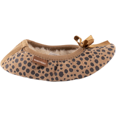 Bruin Ballerina's Shepherd Varberg Leopard Ballerina Schoenen - Bruin